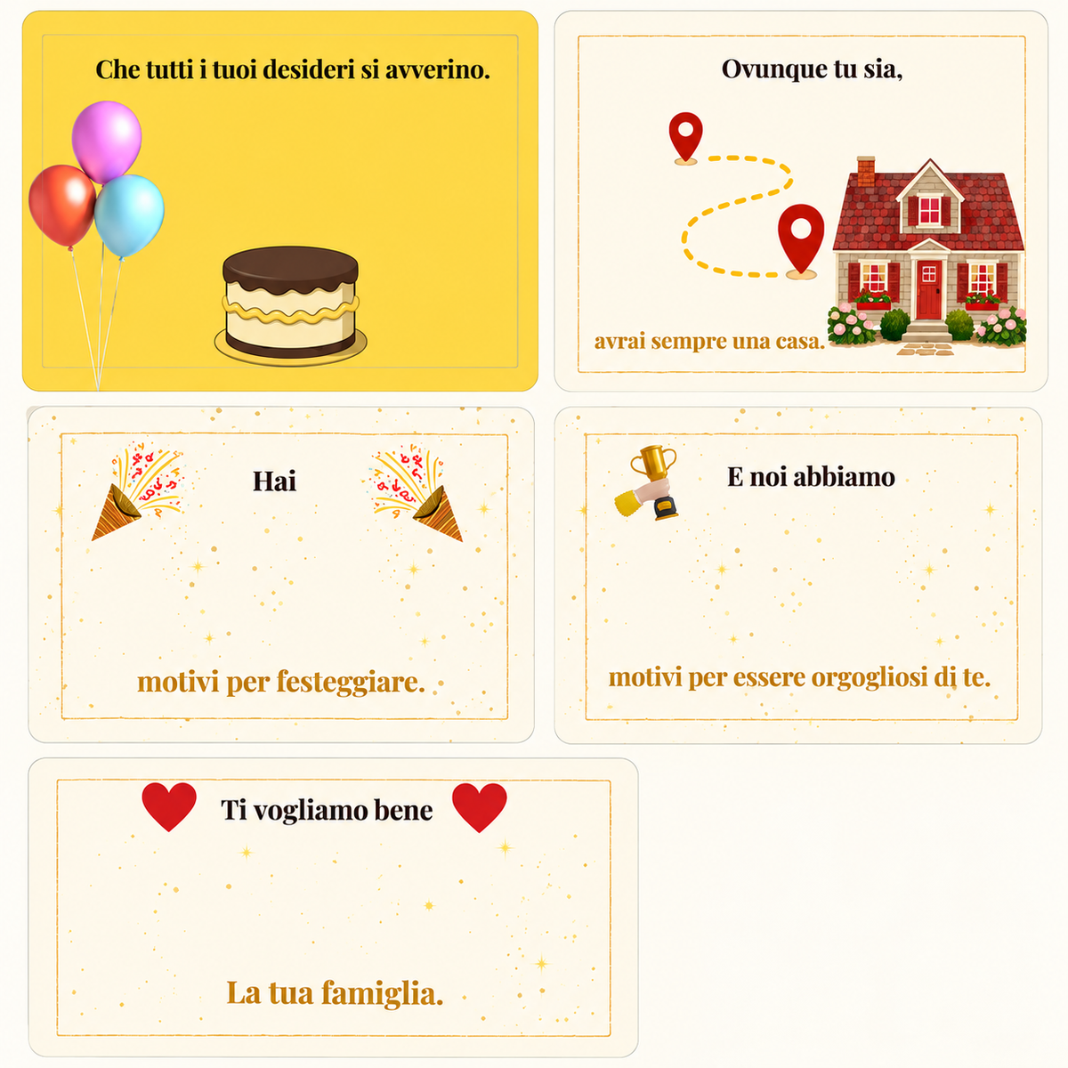 Album di compleanno da stampare — Figlio/Figlia