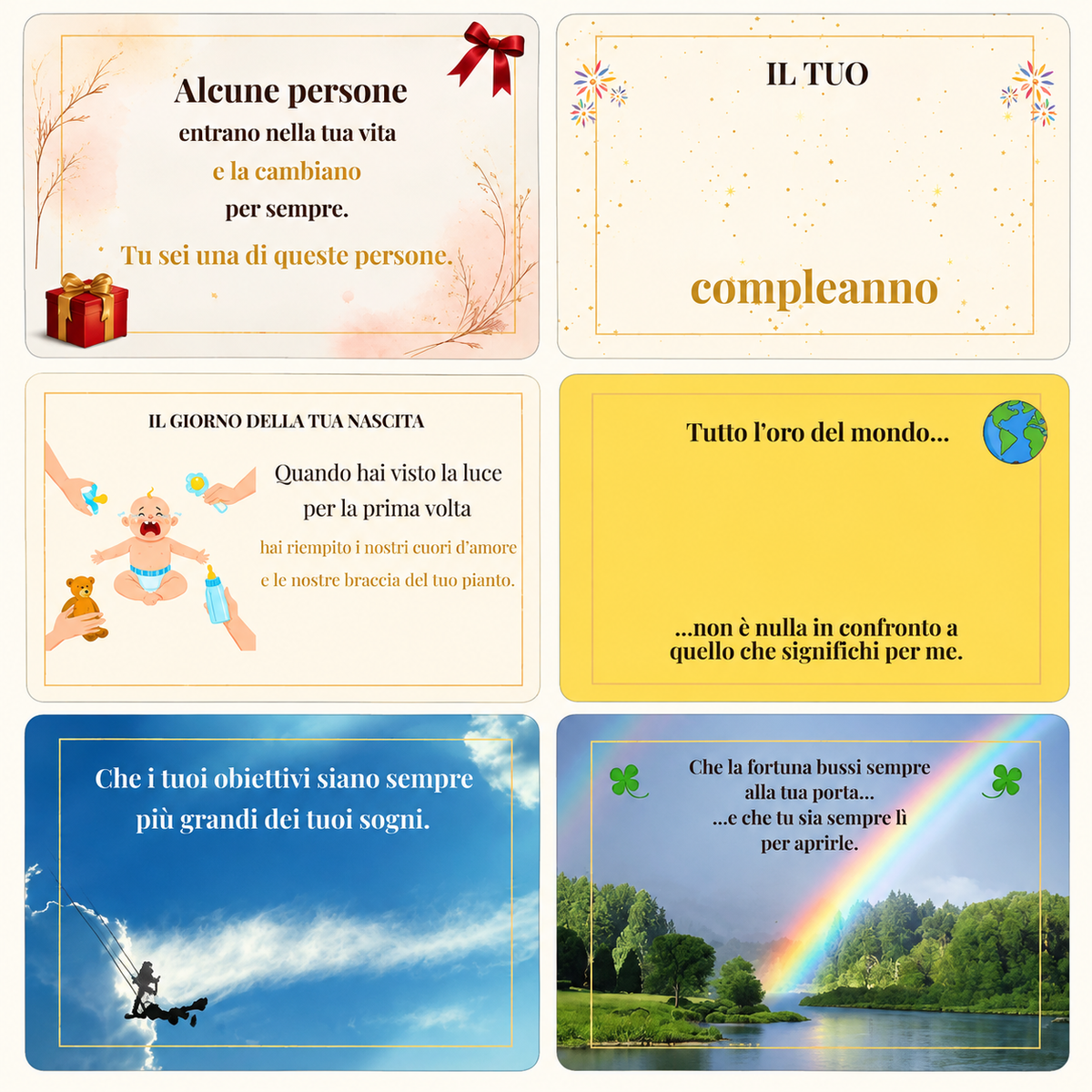 Album di compleanno da stampare — Figlio/Figlia